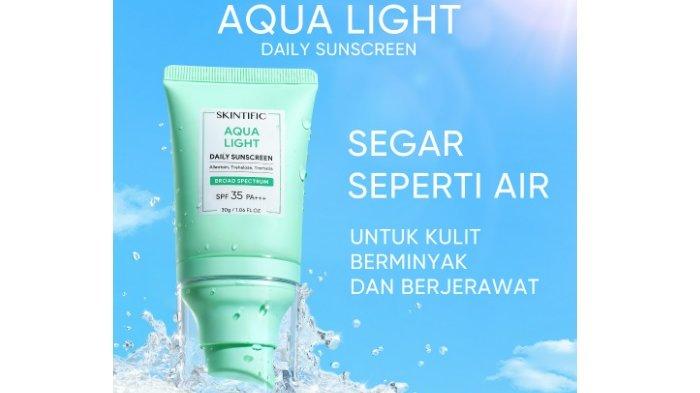 SKINTIFIC Aqua Light Texture Daily Sunscreen
