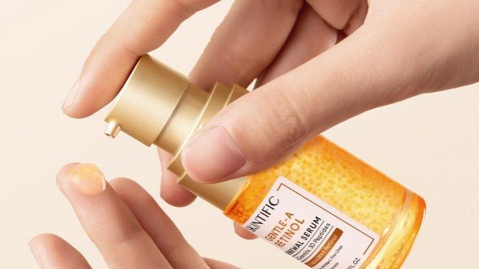 Serum dengan kandungan retinol yang tepat.