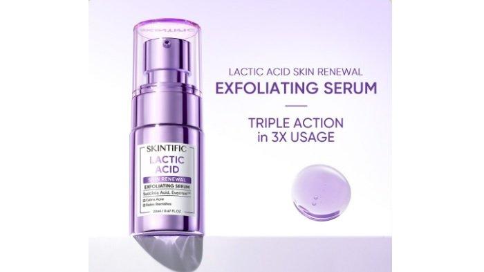 SKINTIFIC Lactic Acid Skin Renewal Exfoliating Serum