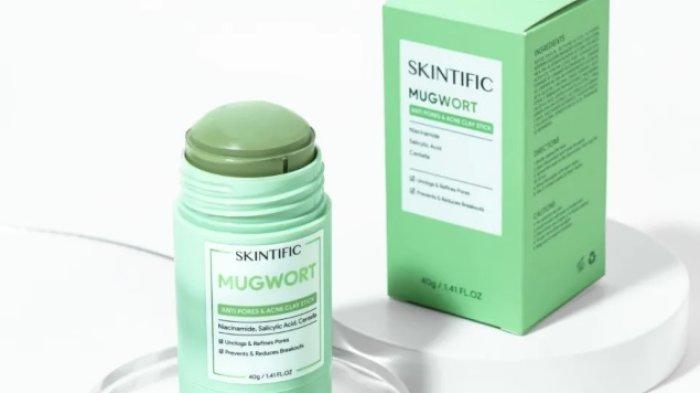 SKINTIFIC Mugwort Acne Clay Stick.