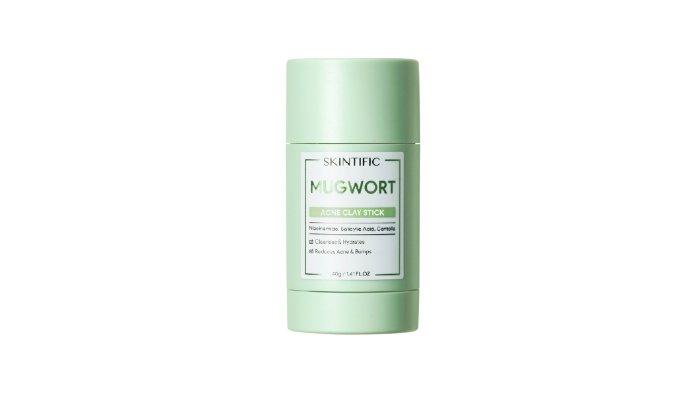 Flash Sale-SKINTIFIC Mugwort Clay Mask Stick for Kulit Sensitif 40g