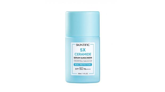 SKINTIFIC 5X Ceramide Serum Sunscreen SPF50 PA++++ Sunblock 30ml