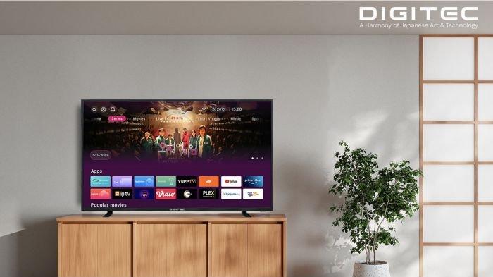 Smart TV DIGITEC bisa dijadikan sebagai pilihan televisi pintar dengan harga relatif terjangkau