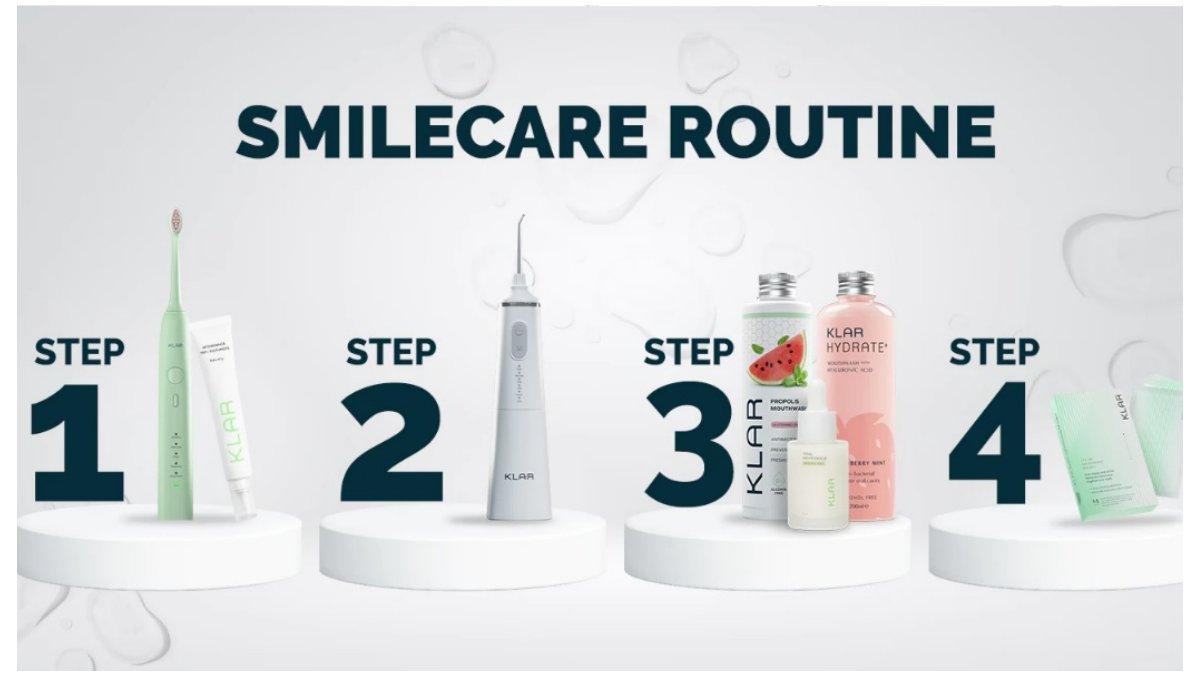 smile care routine yang tepat dengan KLAR