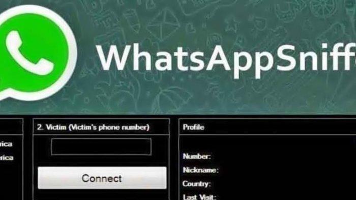 Ilustrasi WhatsApp Sniffer