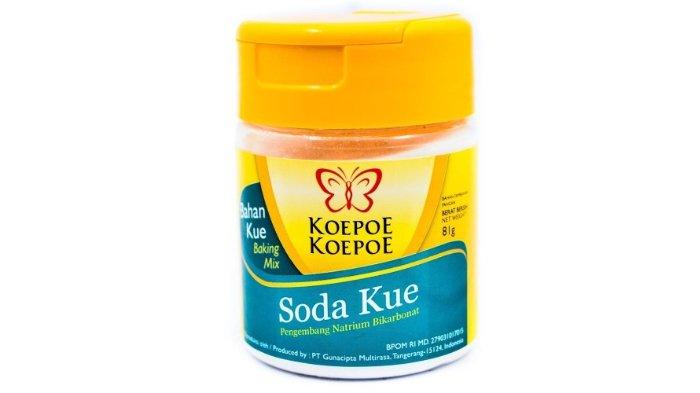 Soda Kue Cap KOEPOE KOEPOE beragam kemasan.