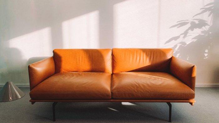 Hindari sofa kulit dari paparan sinar matahari langsung untuk mencegah pengelupasan