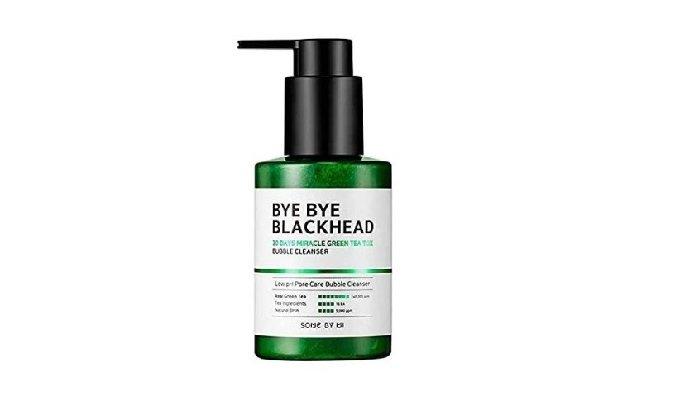 SOME BY MI Bye Bye Blackhead Green Tea Tox Bubble Mask Facial Cleanser