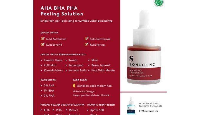 Somethinc AHA BHA PHA Peeling Solution