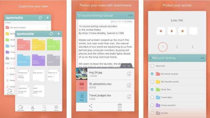 Aplikasi SomNote bisa dipasang di HP Android