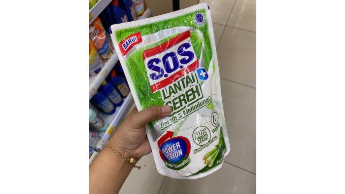 SOS Pembersih Lantai Sereh 675mL
