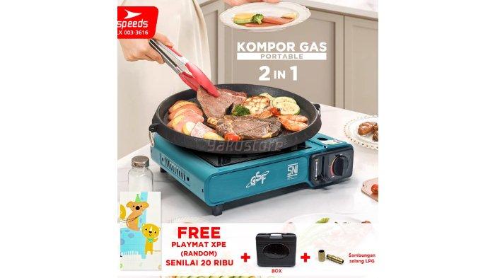 SPEEDS Kompor Gas Portabel 2in1.