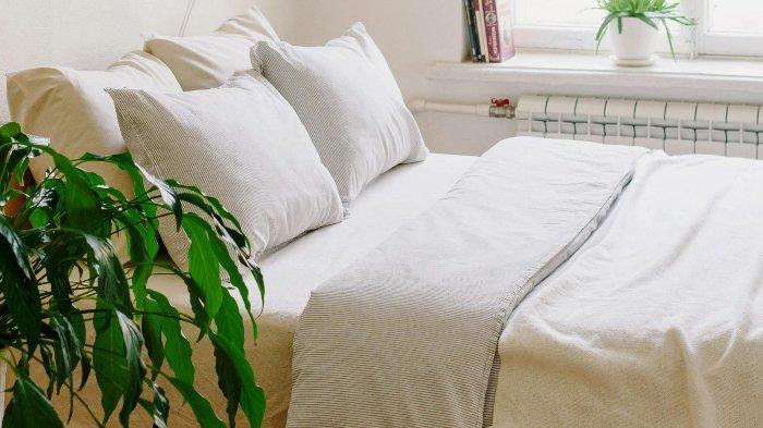 Ilustrasi sprei katun yang bisa mengurangi udara panas