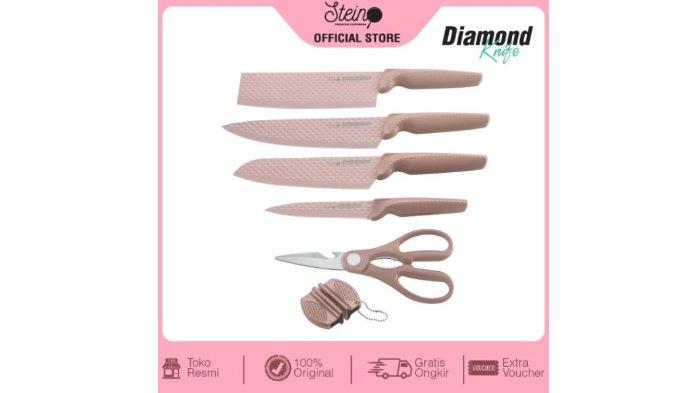 STEIN Diamond Knives 6 in 1 isian lengkap untuk persiapkan bahan.
