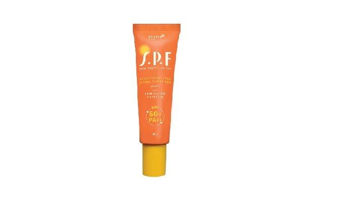 STUDIO TROPIK Tinted Sunscreen SPF 50+ PA++ Peach Skin Pretty Filter Full Size 50g