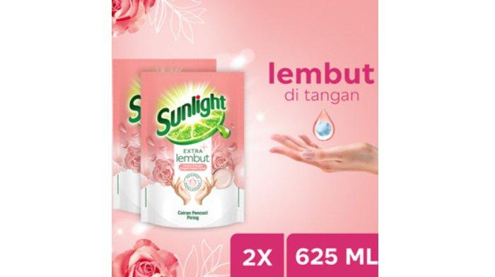 Sunlight Extra Lembut Sabun Cuci Piring 625ml Twinpack