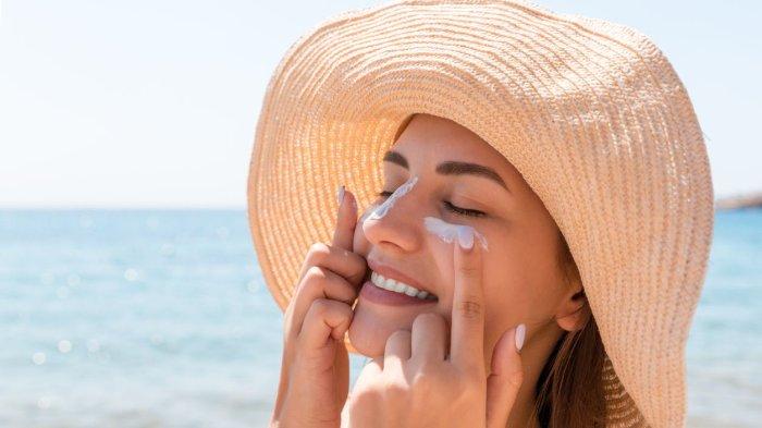 Perbedaan sunscreen dan sunblock.