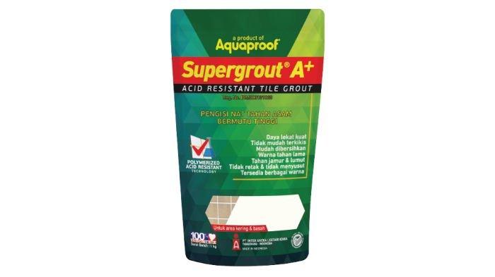 Produk pengisi nat keramik Supergrout A Plus