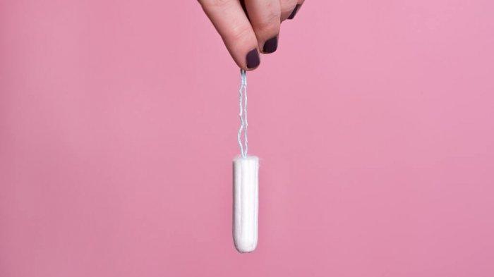 Ilustrasi tampon untuk menampung darah menstruasi
