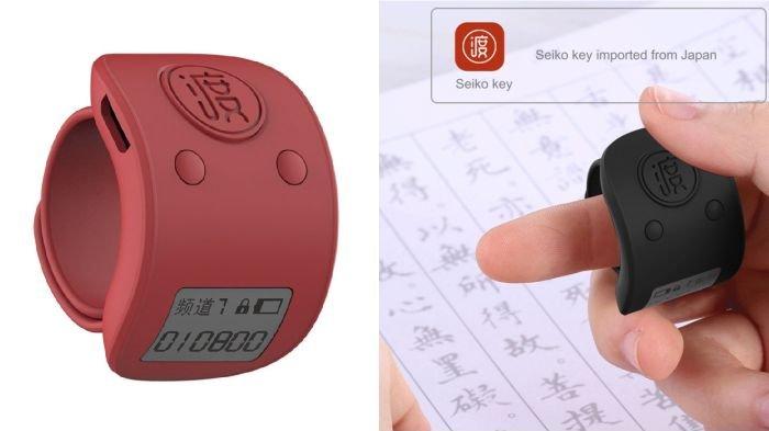 Tasbih Mini Digital LCD Muslim Electronic Finger Ring