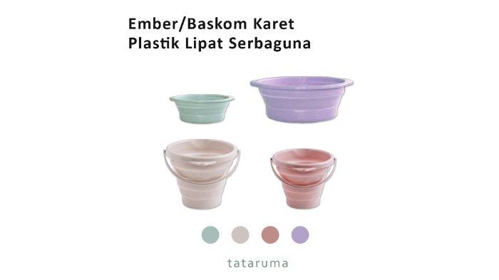 TATARUMA Baketsu - Ember Baskom Lipat Karet Foldable