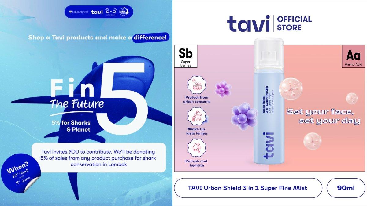tavi Urban Shield 3 in 1 Super Fine Mist