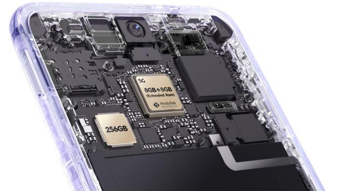 Dapur pacu TECNO PHANTOM V Flip 5G diperkuat chipset MediaTek