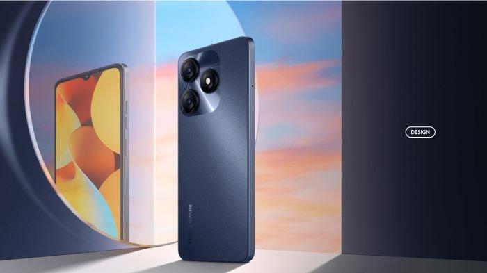 Desain belakang TECNO SPARK 10