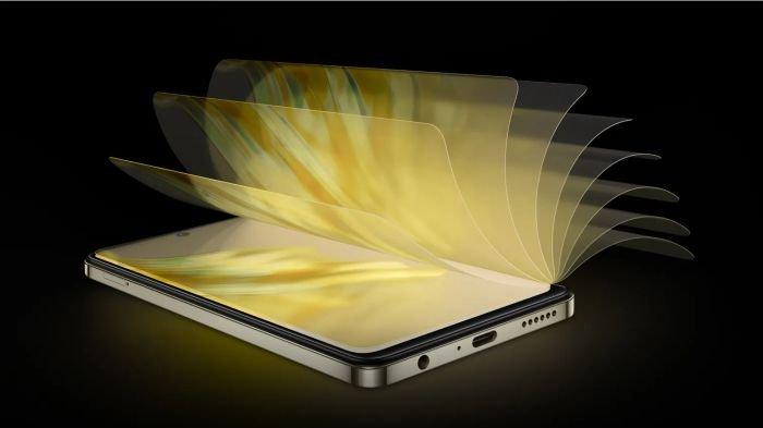 Ilustrasi layar TECNO SPARK 20 Pro yang didukung refresh rate 120 Hz