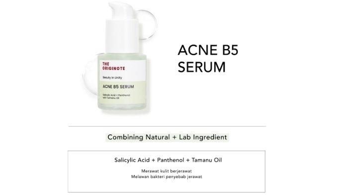 THE ORIGINOTE Acne B5 Serum Salicylic Acid + Panthenol with Tamanu Oil 20