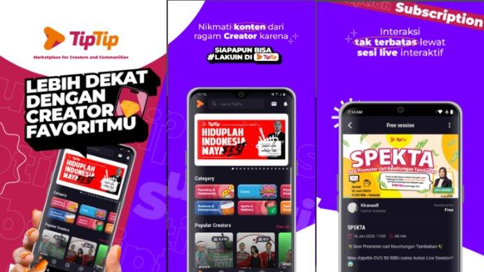 TipTip: Komunitas & Kreator
