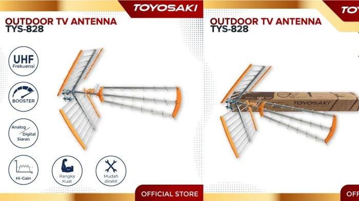 Ilustrasi antena dengan deret panjang