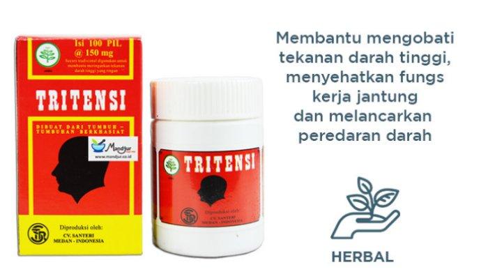Tritensi Obat Herbal Penurun Tekanan Darah Tinggi