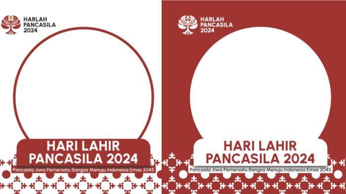 Desain twibbon Hari Lahir Pancasila 2024 resmi dari Badan Pembinaan Ideologi Pancasila