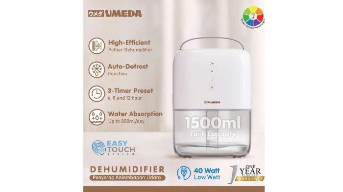 UMEDA DEHUMIDIFIER UDH1500.