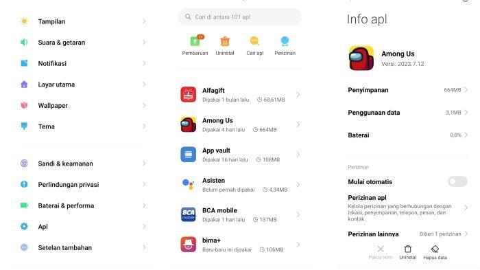 Cara Uninstall Aplikasi yang Tidak Terpakai di HP Xiaomi