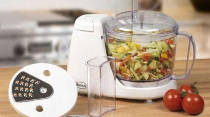Jangan masukkan bahan panas ke dalam food processor.
