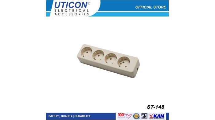 UTICON Stopkontak 4 Lubang