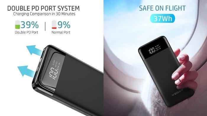 Ilustrasi power bank VEGER X101