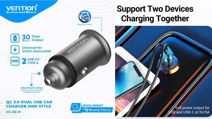 USB Car Charger VENTION CC-85-H