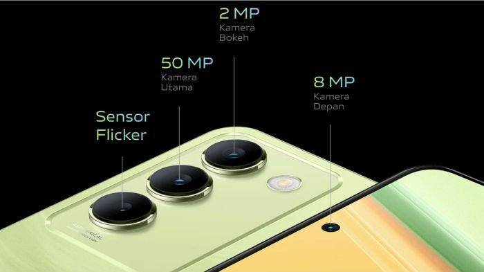 Susunan kamera vivo Y100 4G