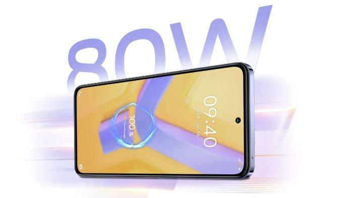 vivo Y100 5G punya baterai 5000 mAh didukung fast charging 80 watt