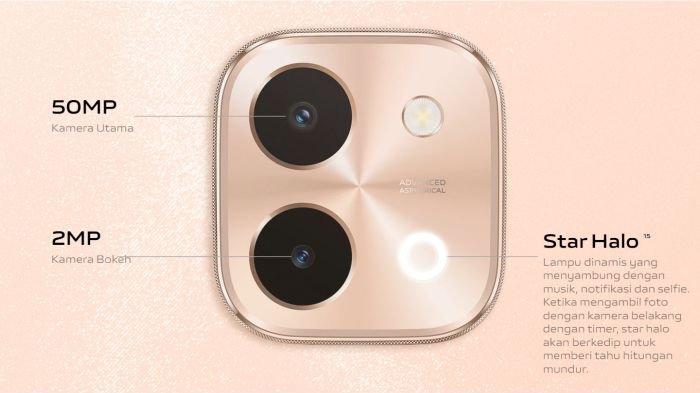 Modul kamera di bodi belakang vivo Y28