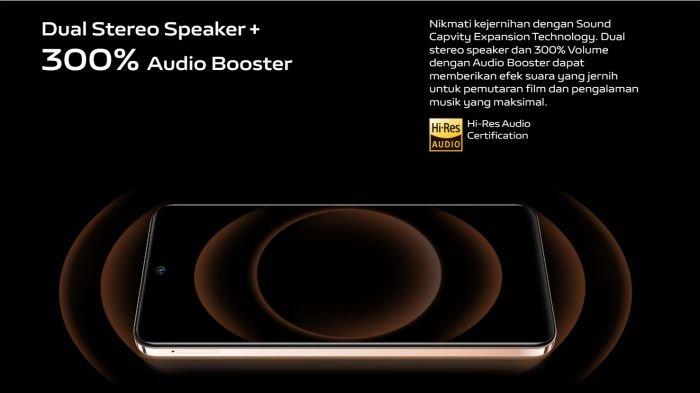 vivo Y28 hadir dengan layar yang didukung performa dual speaker stereo