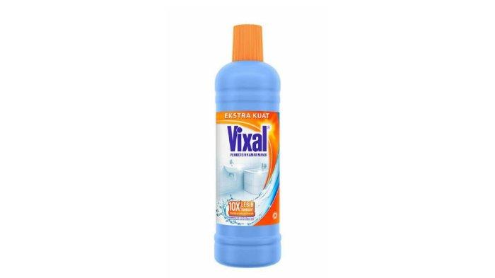 Vixal Pembersih Porselen Kamar Mandi beragam kemasan.