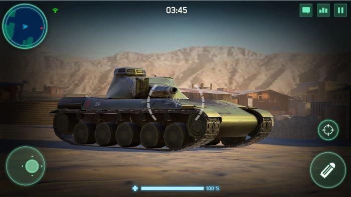 Game pertempuran tank War Machines