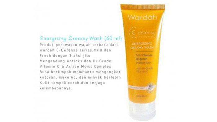 Wardah C-Defense DD Cream & Energizing Creamy Wash