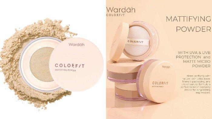 Wardah Colorfit Mattifying Powder 15 gram.