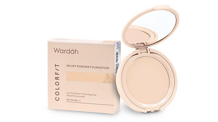 Wardah Colorfit Velvet Powder Foundation