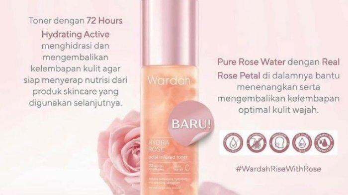 Wardah Hydra Rose Petal Infused Toner